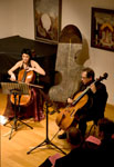 Cello-Spieler Konzert